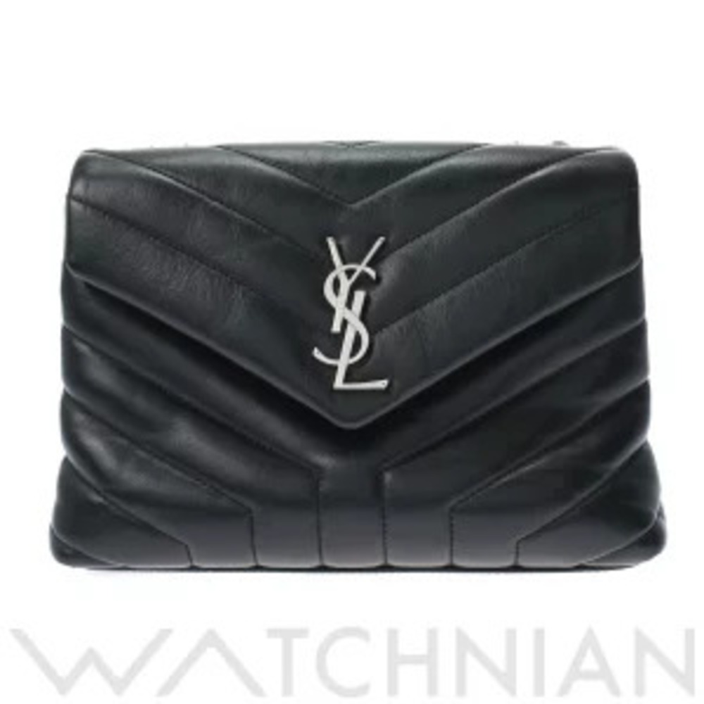 Saint Laurent Paris Loulou Black Quilted Leather Shoulder Bag